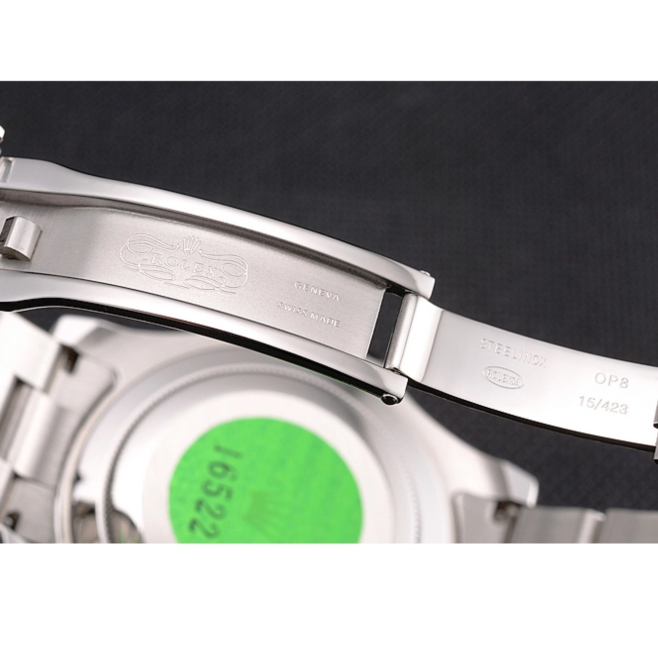 AAA replica watch White Case Yacht-Master Stainless And Dial Bracelet Rolex Steel 0729